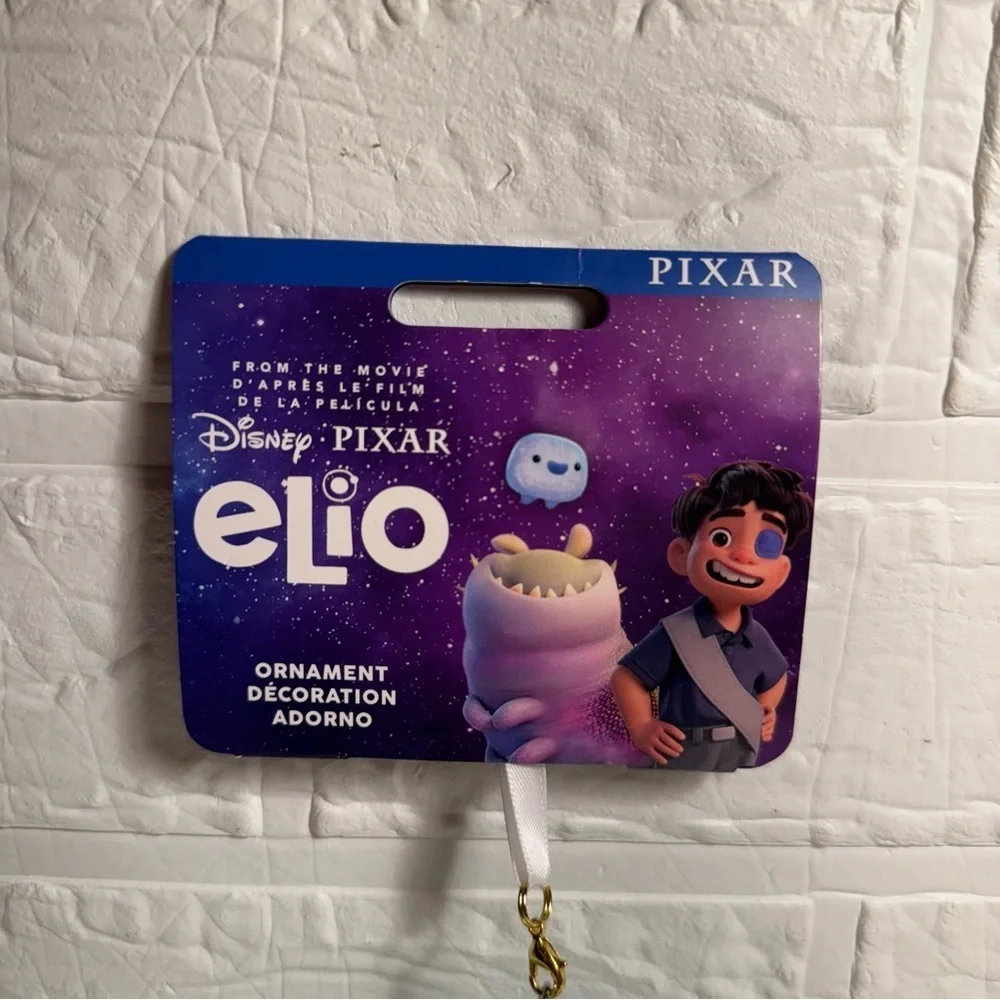 New Disney Pixar Elio Ornament - Blue and Purple